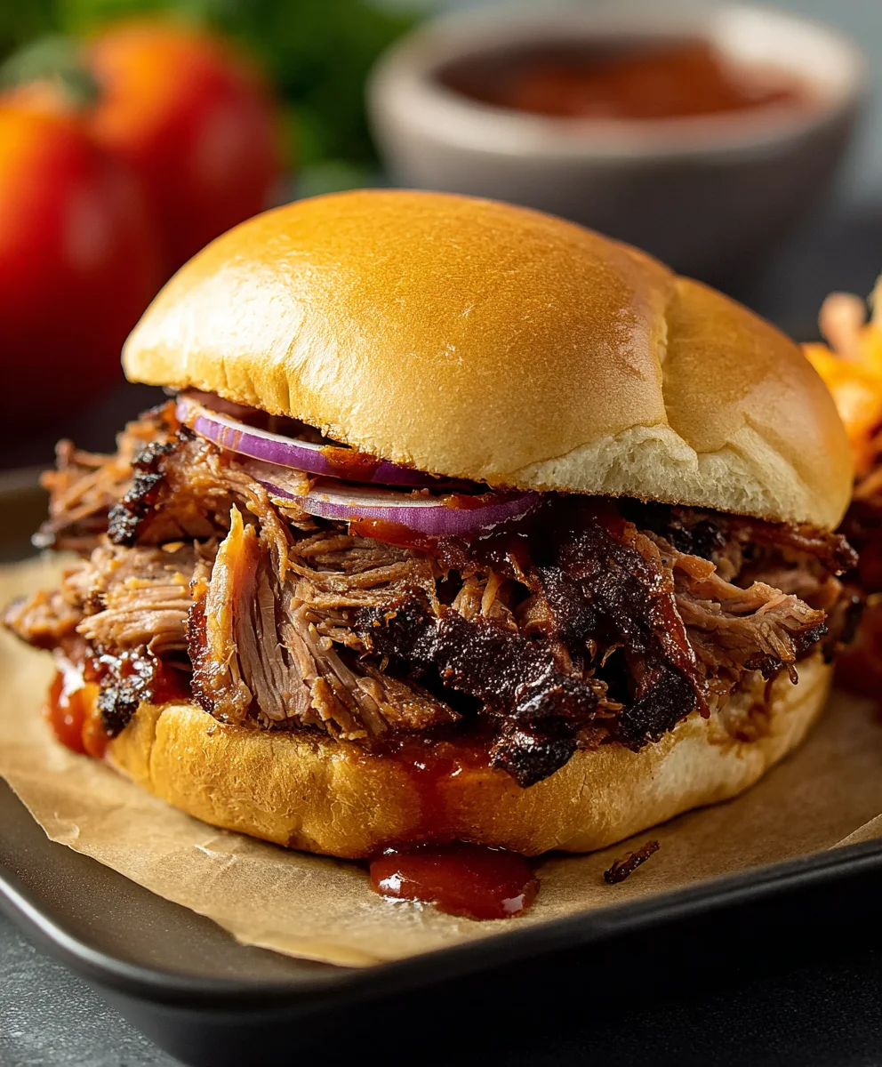 Ultimate Slow Cooker BBQ Brisket Sandwich: Melt-in-Mouth Beef