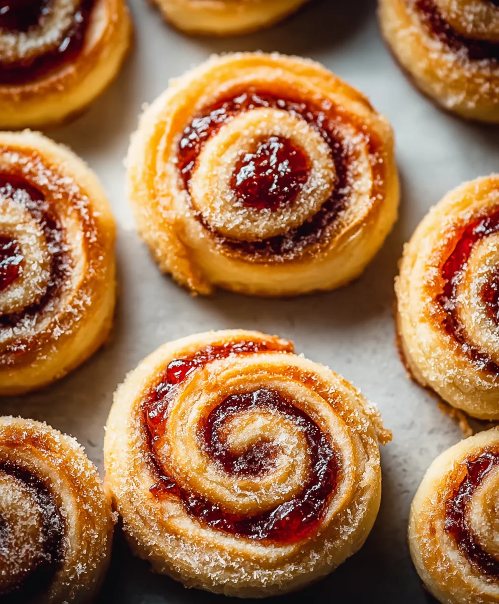 Easy Cream Cheese Jam Pinwheels: Sweet Swirly Delight