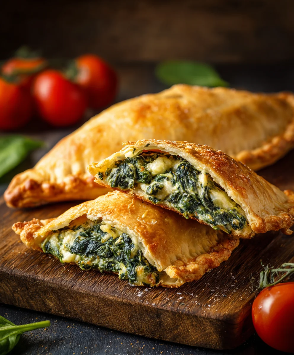 Creamy Ricotta Spinach Calzones: Your New Favorite Dinner