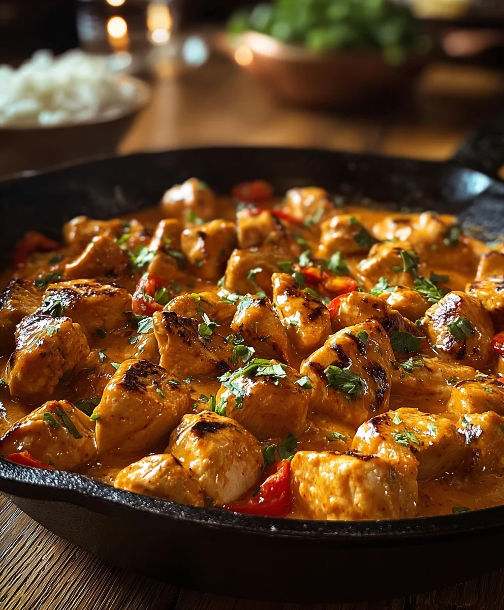 Texas Roadhouse Butter Chicken Skillet: Creamy, Easy Dinner!