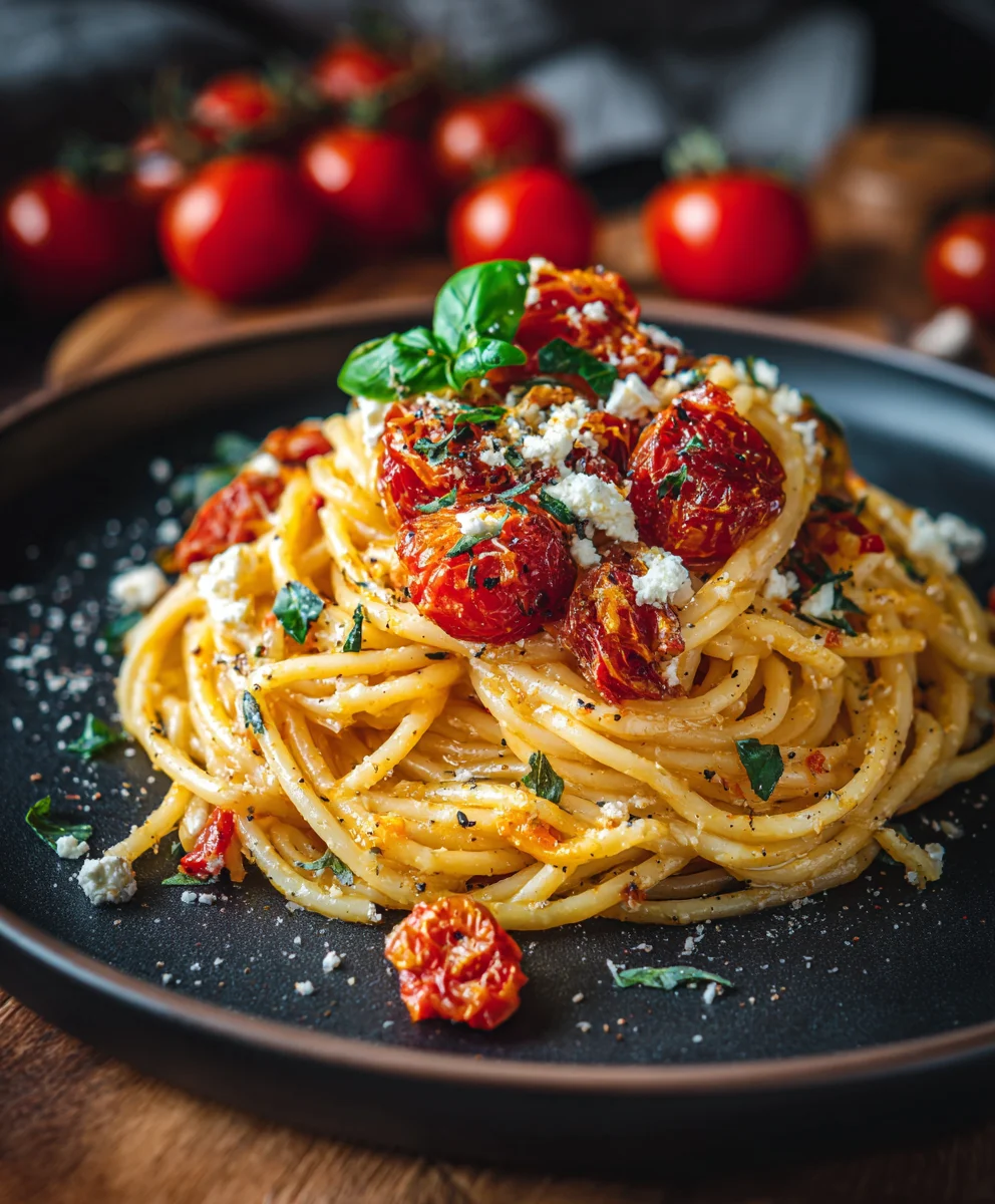 Roasted Tomato & Garlic Ricotta Pasta: Quick & Delicious!