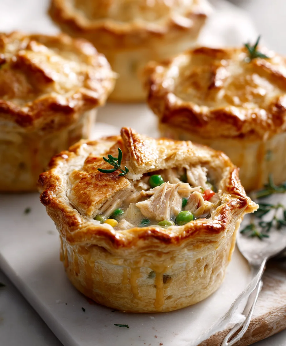 Homemade Mini Chicken Pot Pies: Ultimate Comfort Food