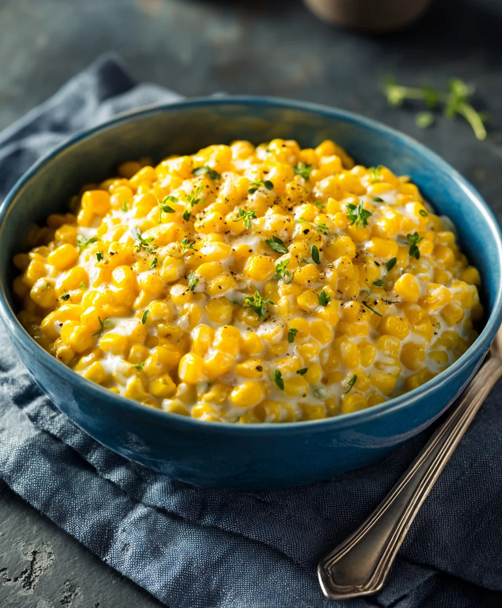 Creamy Slow Cooker Creamed Corn – Perfect Comfort Food