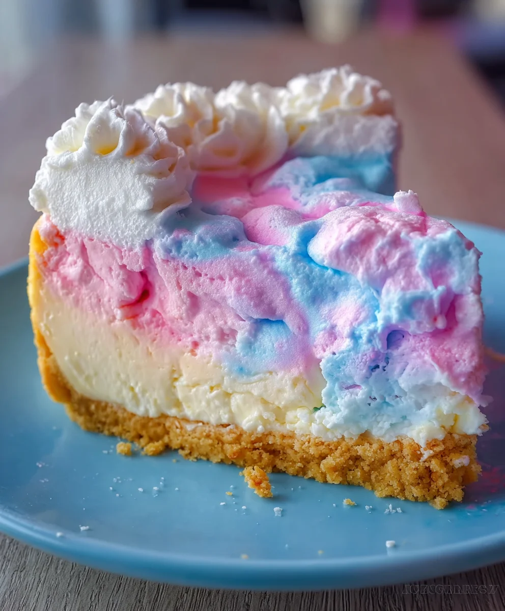 Dreamy Cotton Candy Cheesecake Recipe: Easy & Fun Dessert