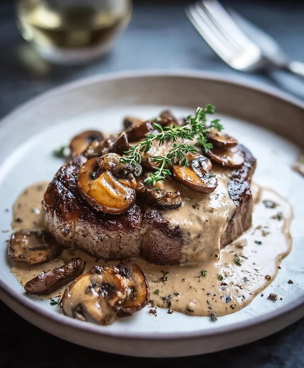Rich Mushroom Steak Sauce: Elevate Your Beef Dinner!