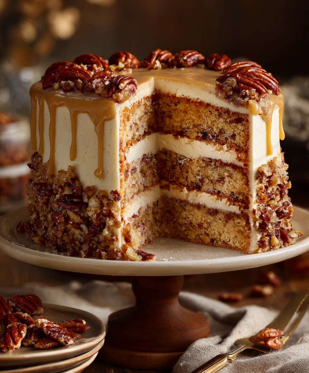 Butter Pecan Praline Cake: Decadent & Easy Recipe