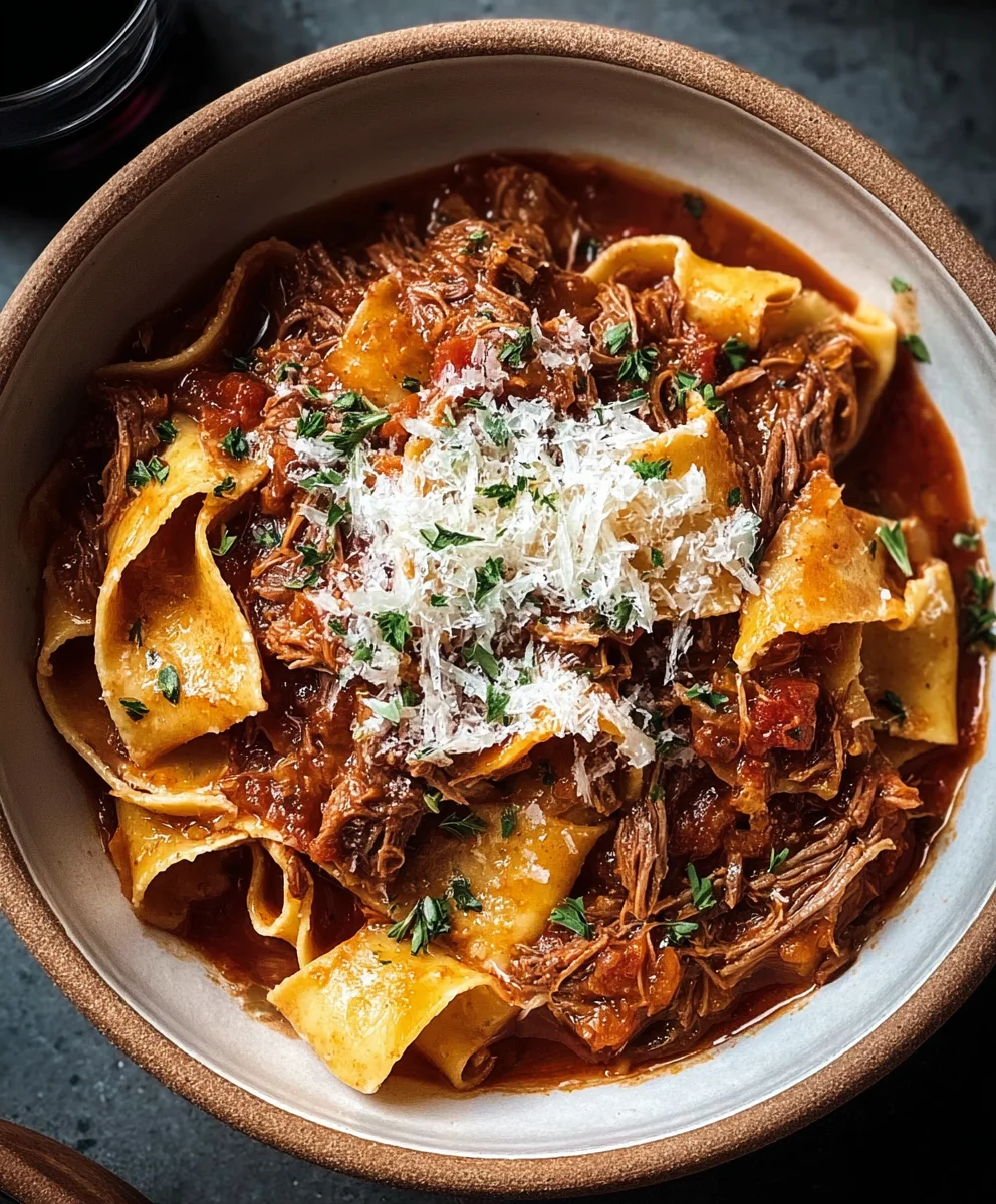 Slow Cooker Beef Ragu: Easy, Tender & Delicious Dinner!