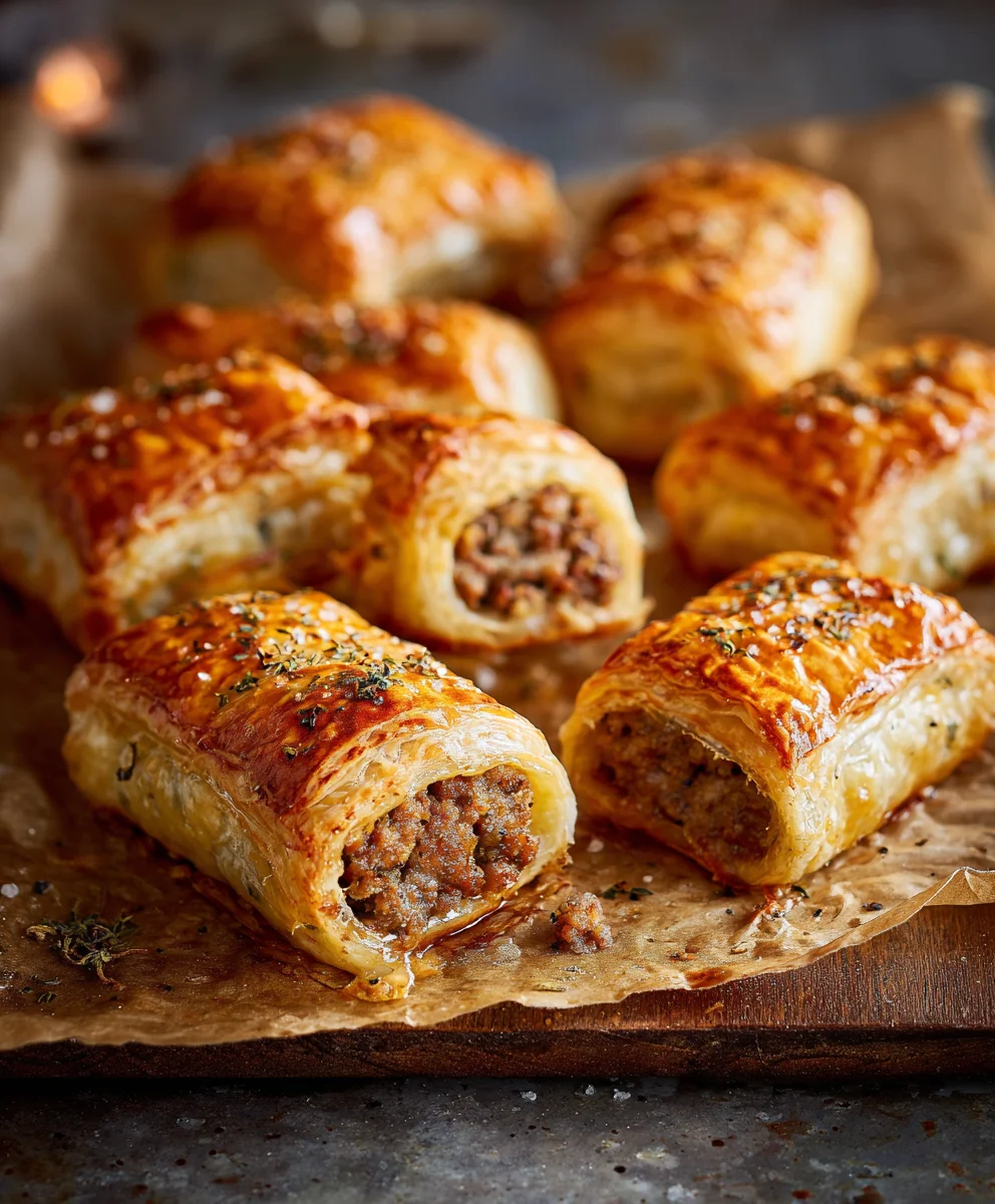 Easy Puff Pastry Beef Sausage Rolls: Perfect for Any Occasion