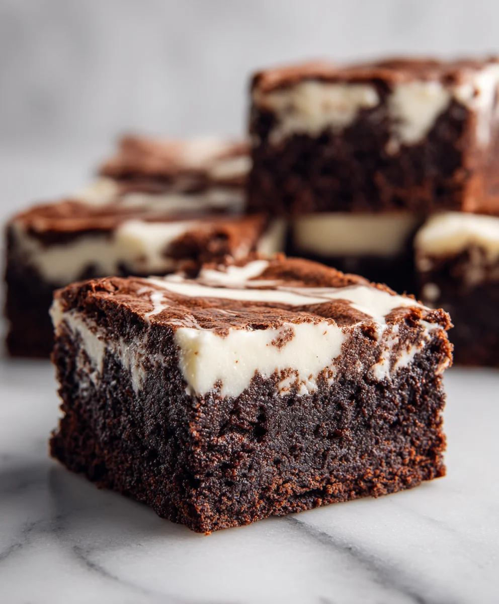 Decadent Brownies with Cream Cheese Frosting Recipe