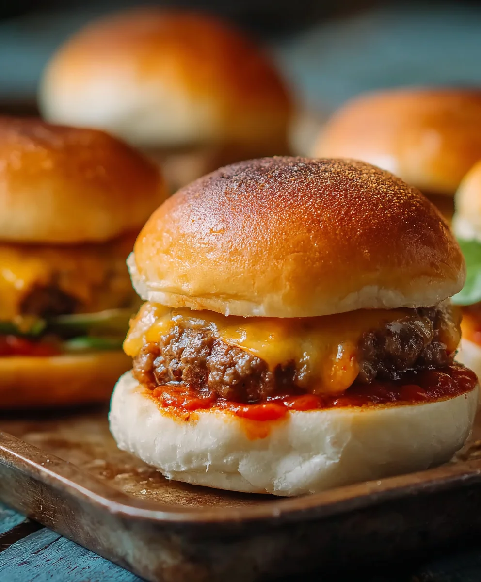 Old School Pizza Burgers: Classic Beef Recipe!