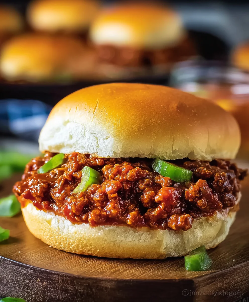 Best Ever Homemade Sloppy Joes: Easy Weeknight Meal!