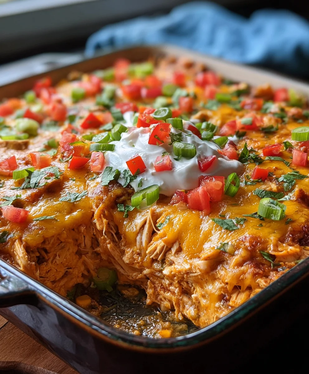 Ultimate Fajita Chicken Casserole: Quick & Delicious Meal