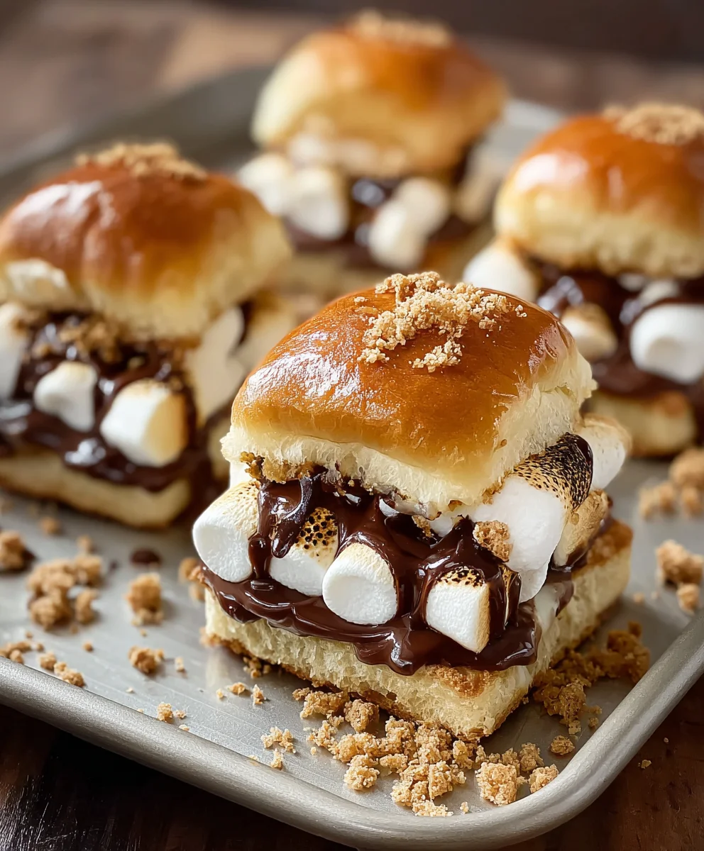 Mouthwatering Smores Sliders: Simple, Sweet & Irresistible!