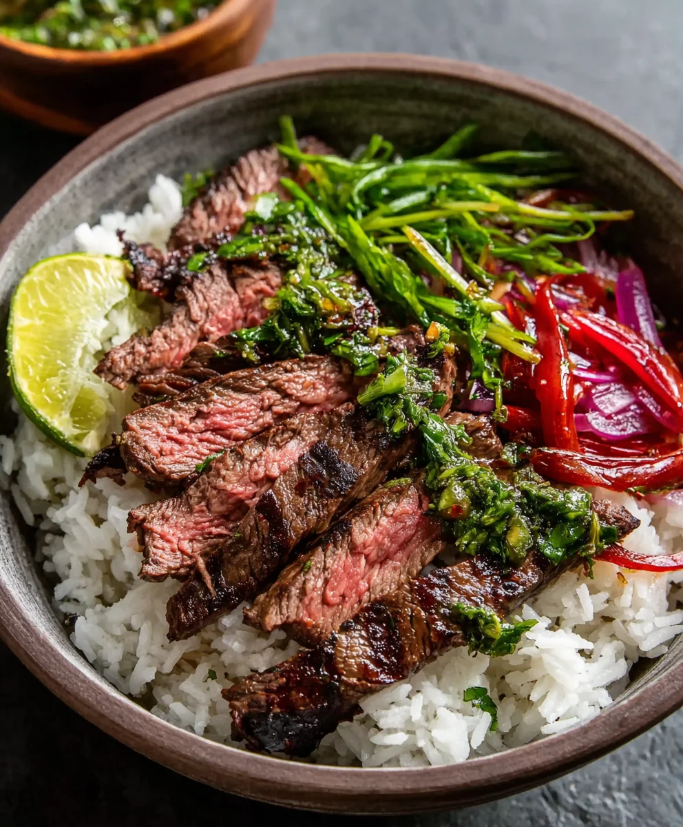 Skirt Steak Rice Bowl: Easy & Flavorful Weeknight Meal