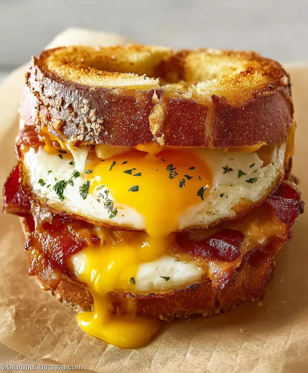 Best Egg In A Hole Breakfast Sandwich: Quick & Delicious