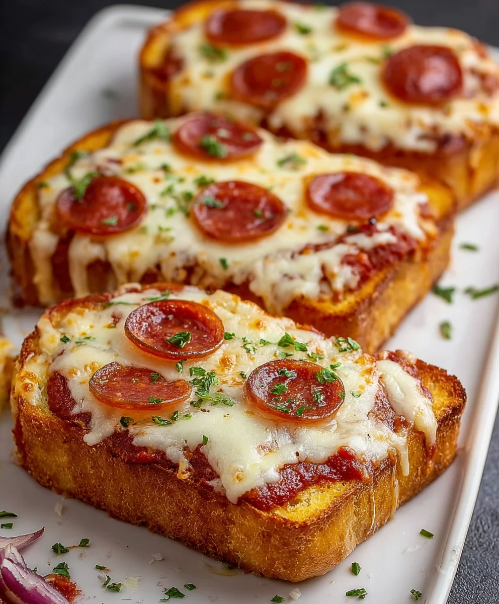 Texas Toast Garlic Bread Pizza: Ultimate Quick Dinner!