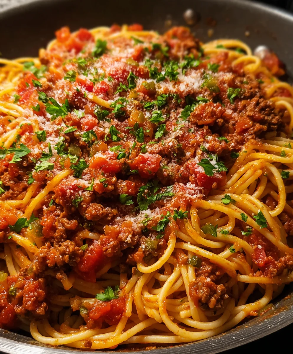 Best Beef Spaghetti Meat Sauce: Easy, Rich & Flavorful!