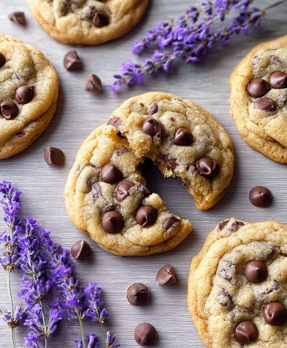 Lavender Chocolate Chip Cookies: Aromatic & Delicious!