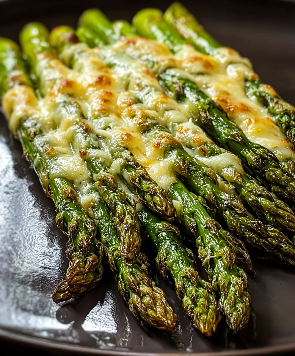 Crave-Worthy Cheesy Garlic Roasted Asparagus Recipe