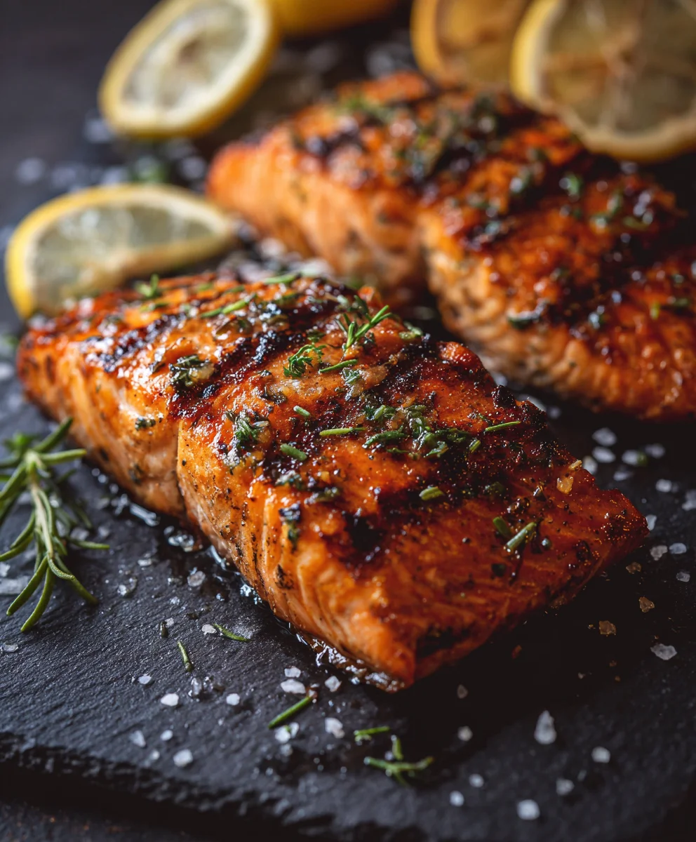 Zesty Grilled Salmon with Lemon – Your New Favorite Dinner!
