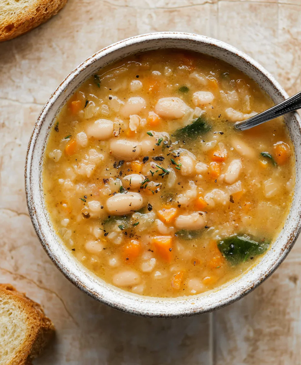 The Best White Bean Soup: Easy, Hearty & Healthy Dinner!