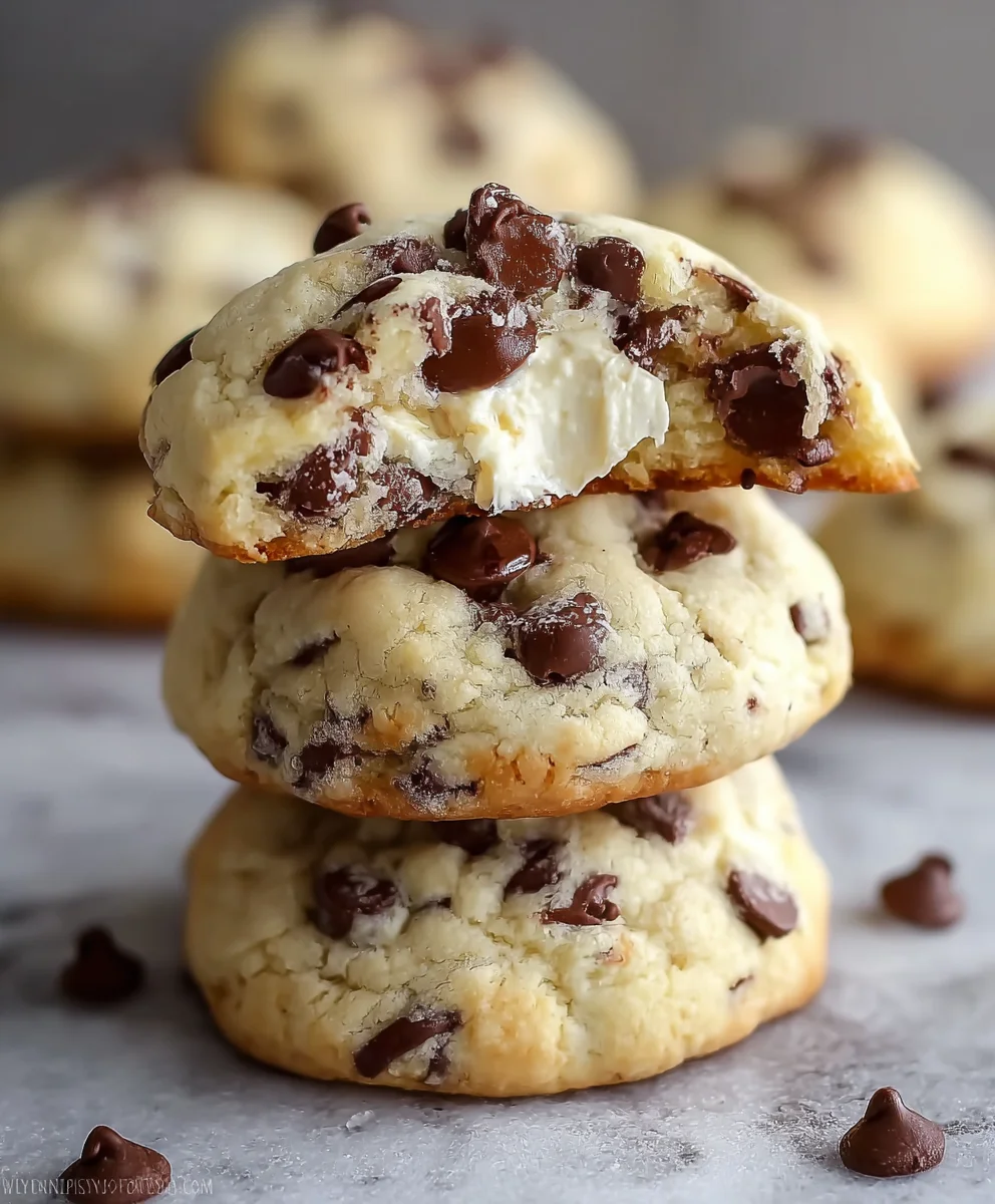 Heavenly Chocolate Chip Cheesecake Cookies: Easy Recipe