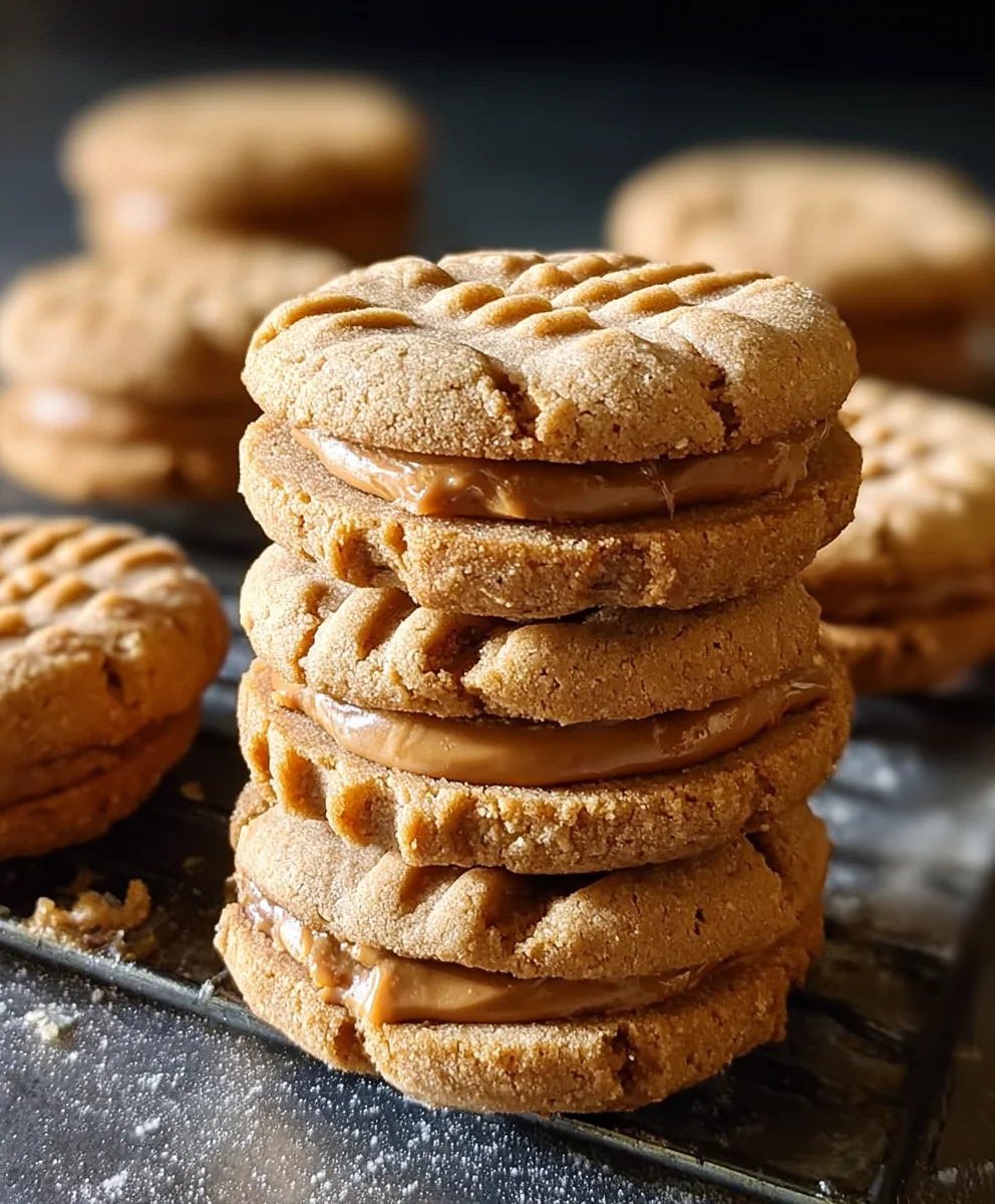 Peanut Butter Sandwich Cookies: Chewy, Creamy Bliss!