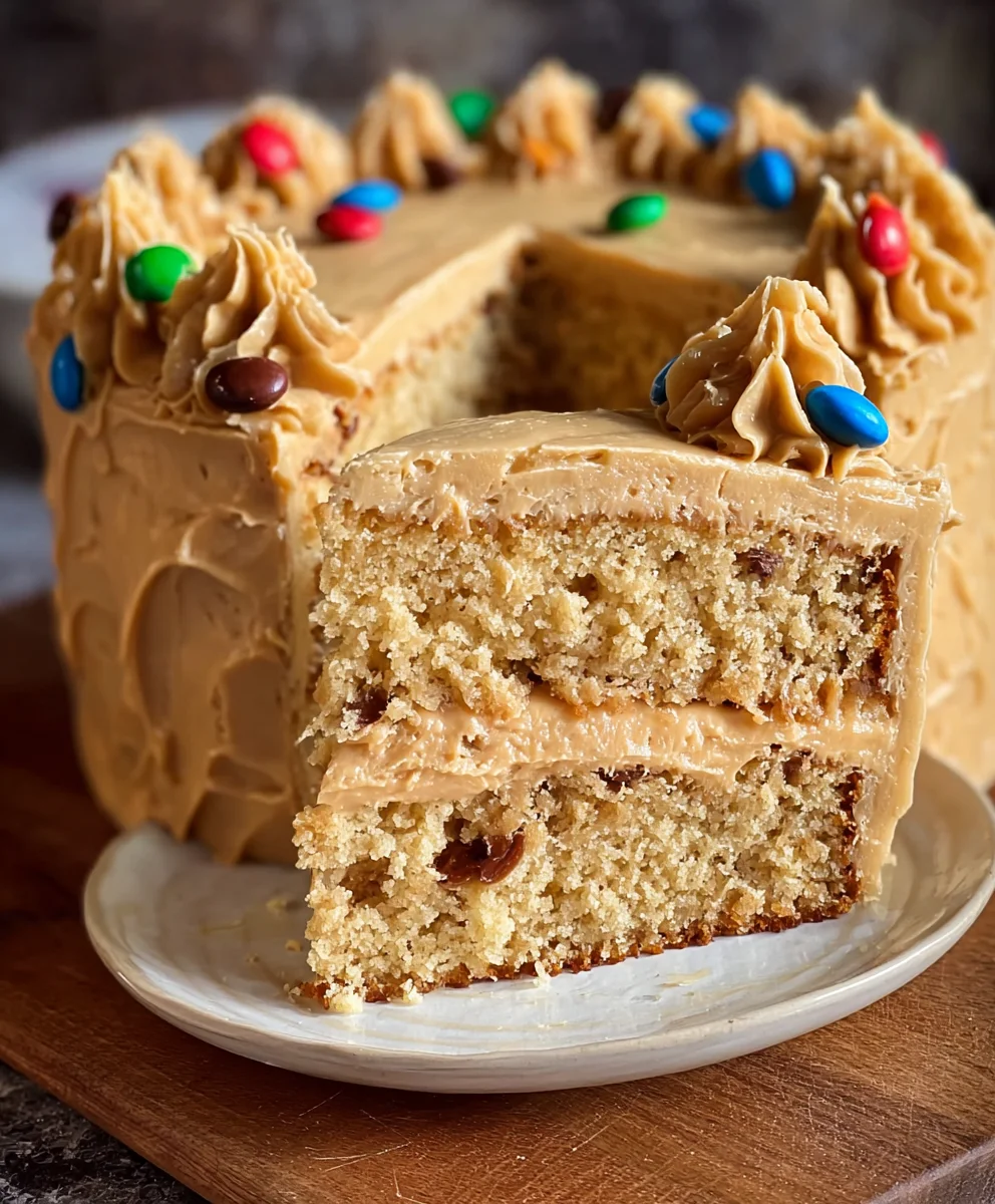 M&M's Peanut Butter Cake: Ultimate PB Frosting Delight!
