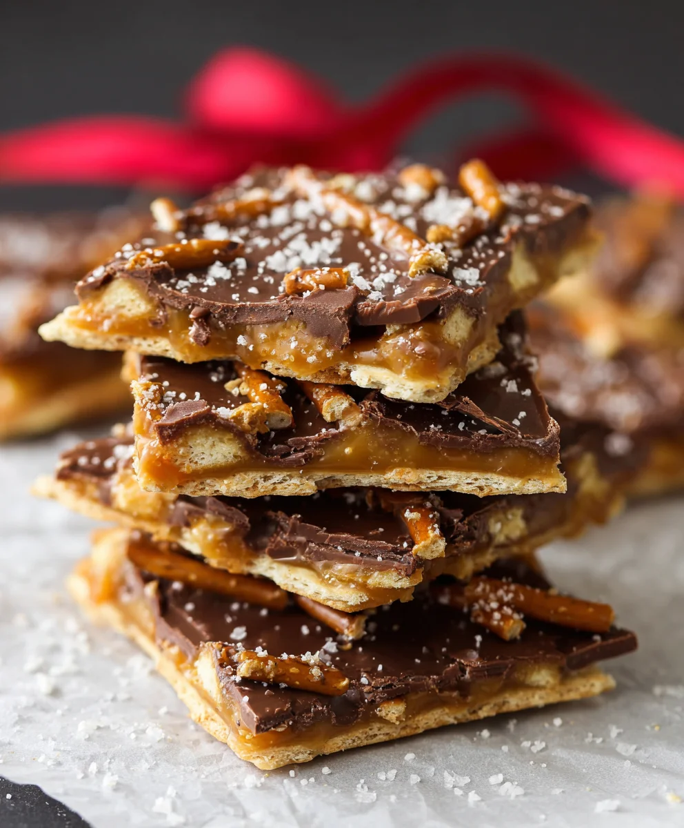 Addictive Christmas Crack Saltine Cracker Candy Recipe!