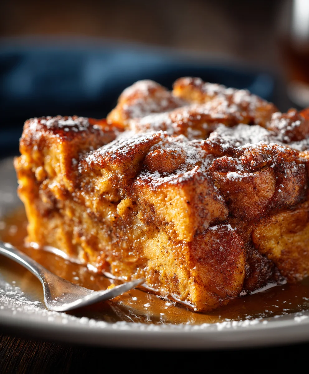 Pumpkin Spice French Toast Casserole: Fall Brunch Delight