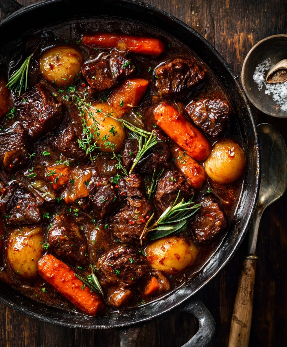 Classic Beef Bourguignon: Rich & Hearty French Stew