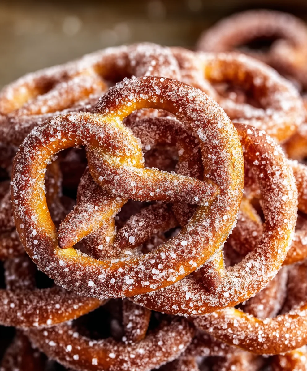 Easy Cinnamon Sugar Pretzels Recipe: Sweet & Salty Treat!