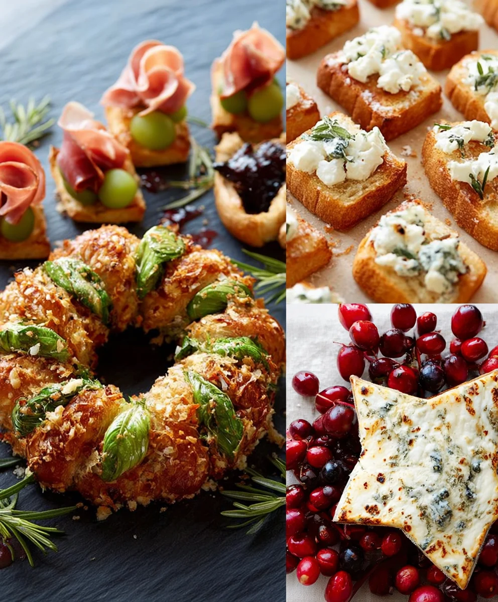Easy Christmas Appetizers for a Crowd - Make Ahead Ideas