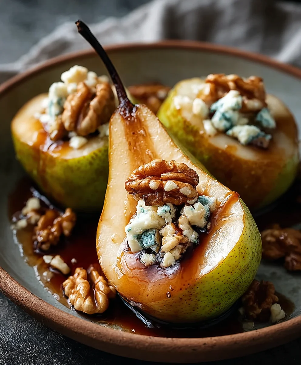 Delicious Roasted Stuffed Pears Recipe