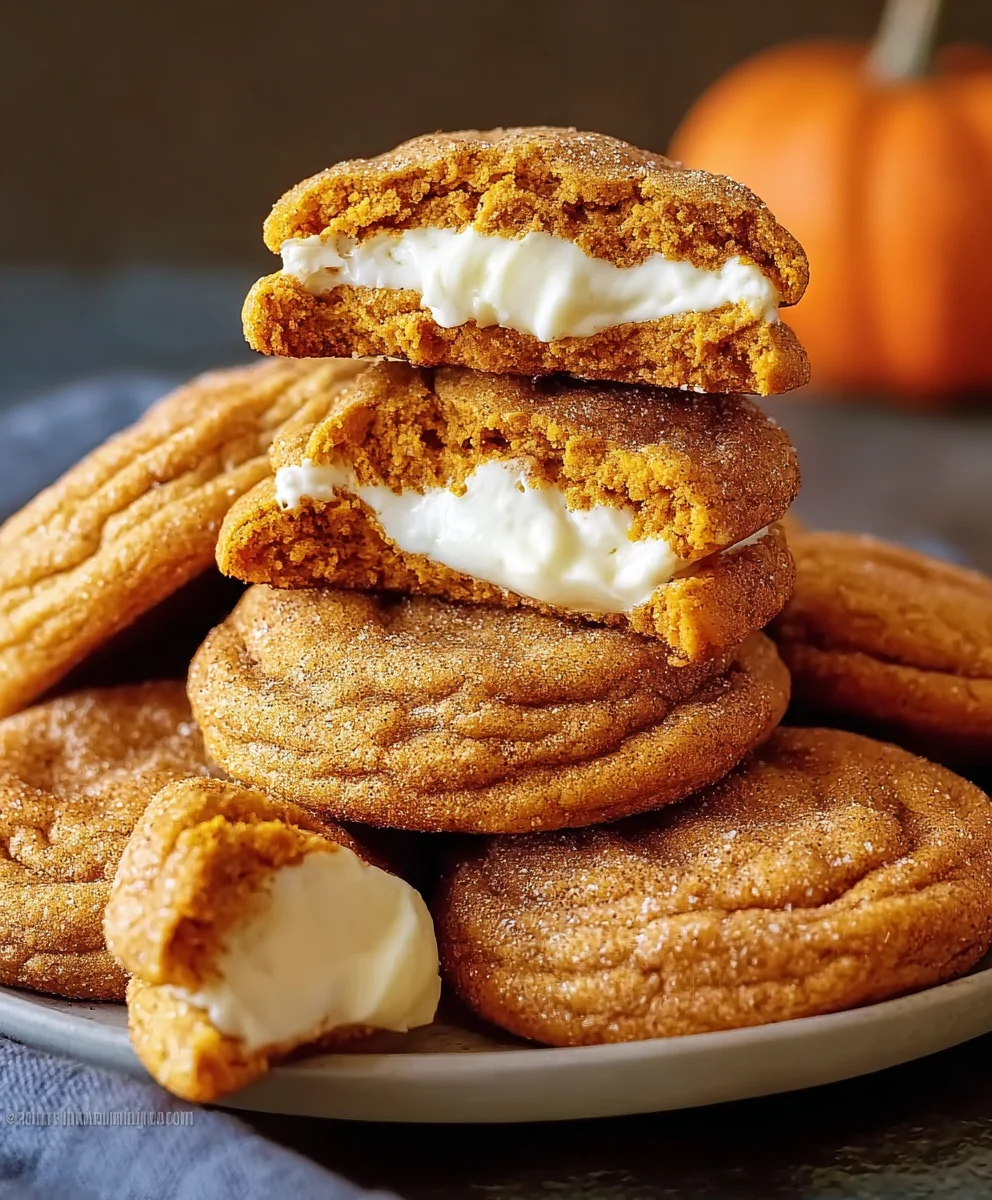 Pumpkin Cheesecake Cookies-Easy Fall Treat