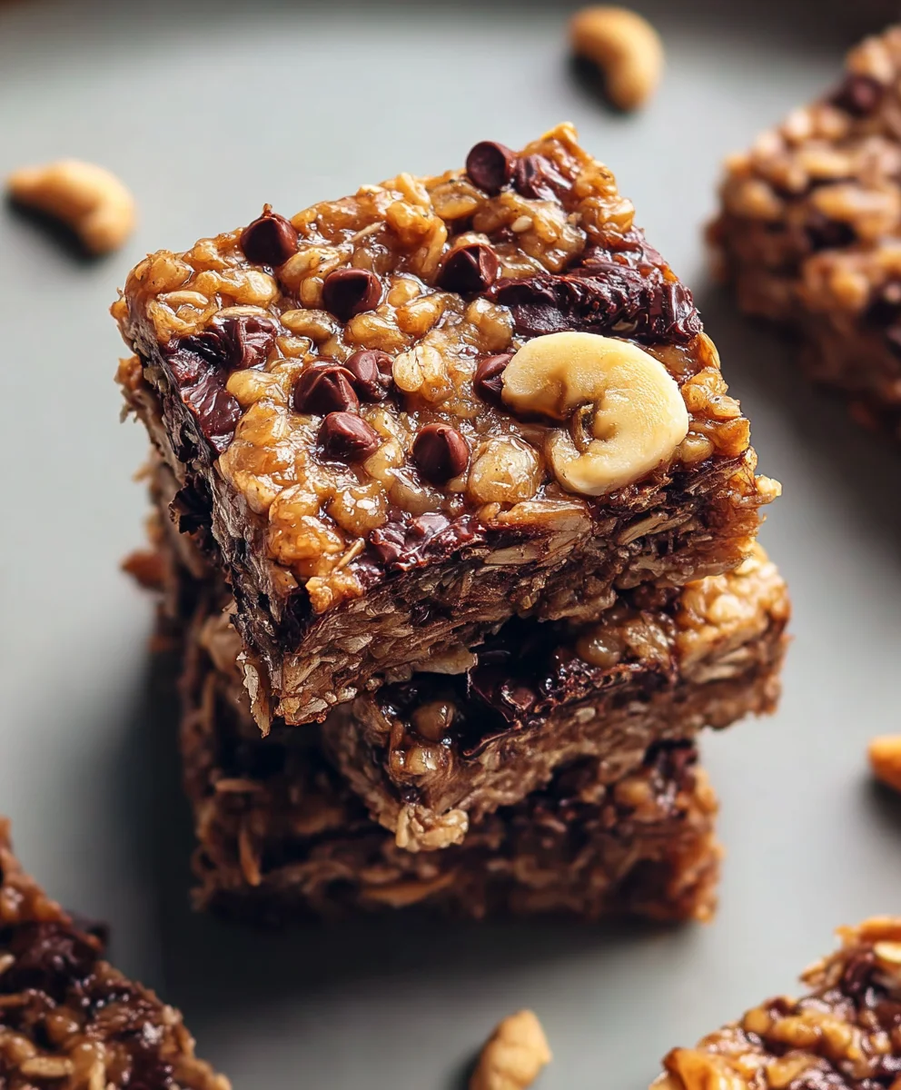 Easy Banana Oat Breakfast Bars-Quick Healthy Treat