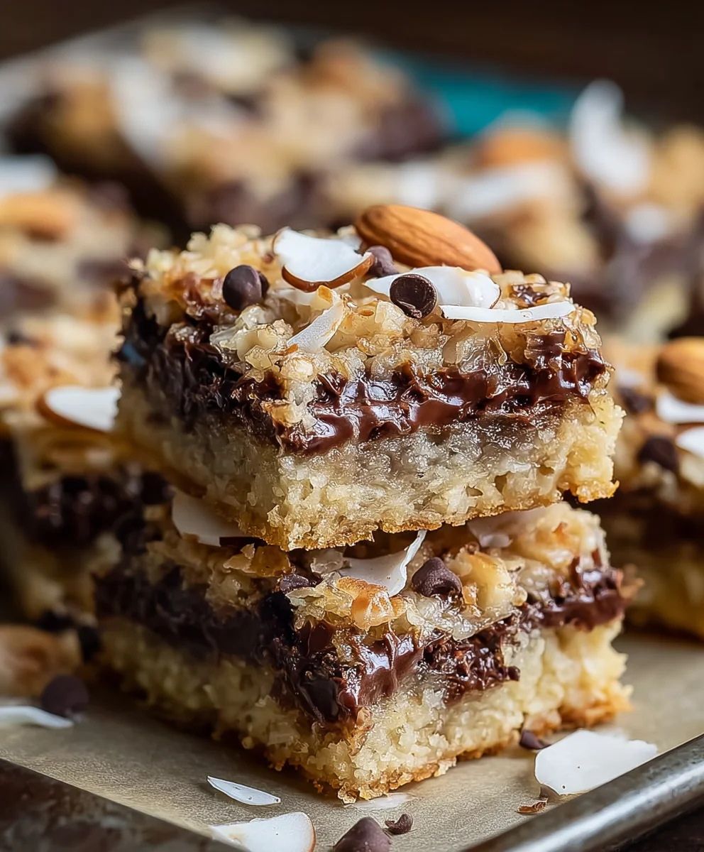 Best Almond Joy Cookie Bars: A Sweet Coconut-Almond Delight