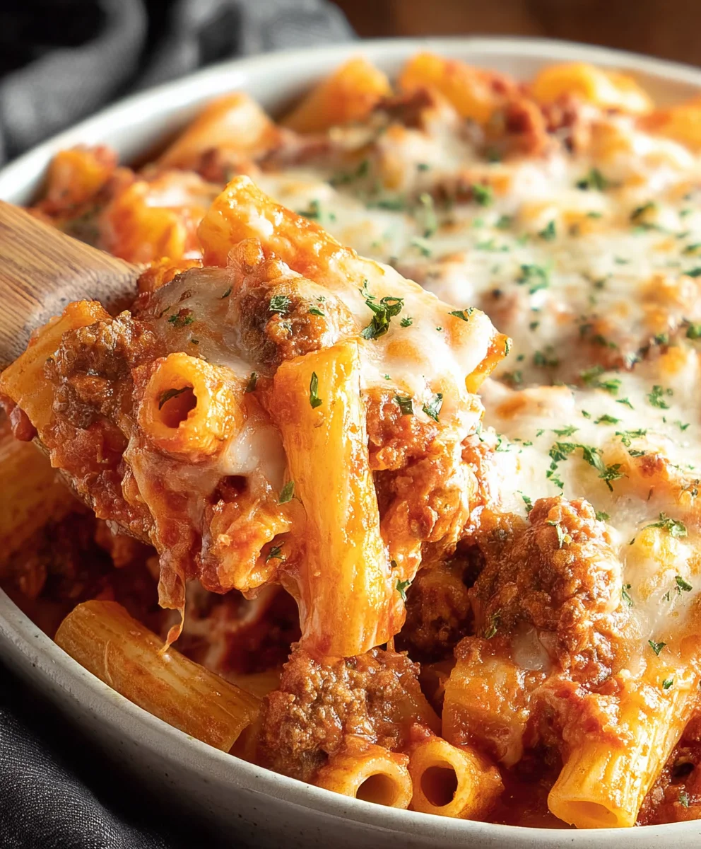 Instant Pot Baked Ziti- Easy Cheesy Weeknight Dinner