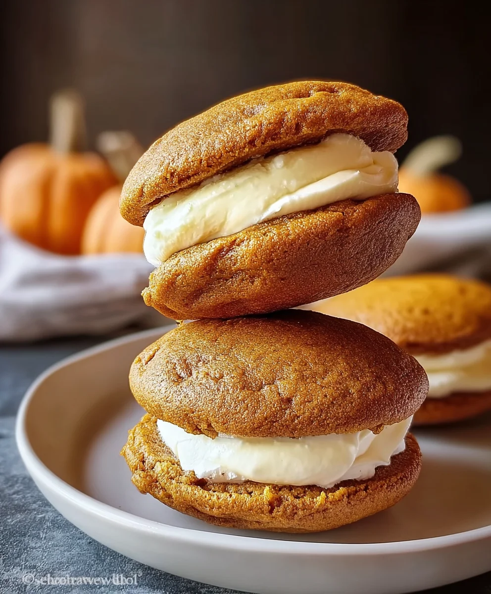 Delicious Pumpkin Whoopie Pies - Easy Recipe