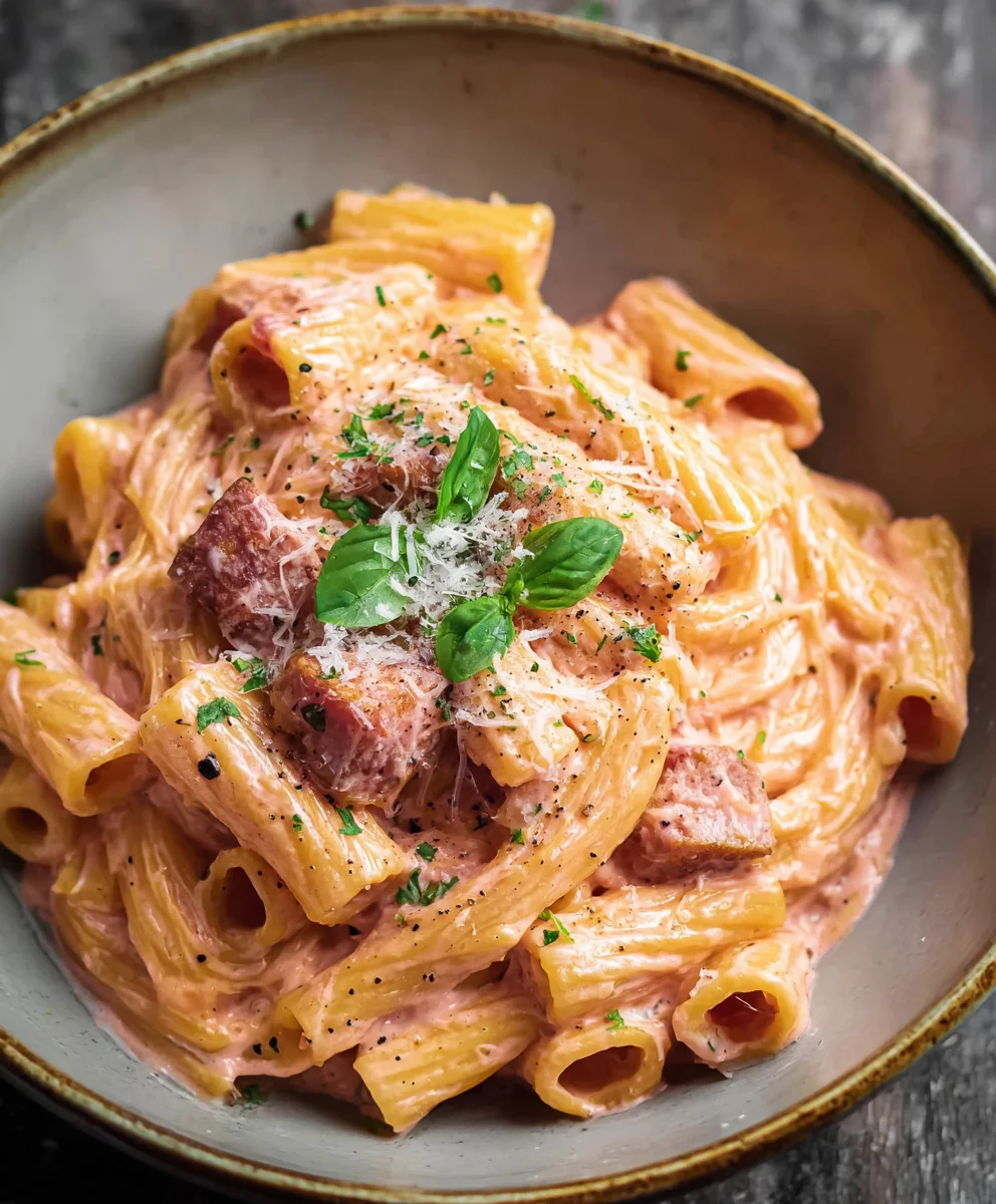 Easy Pink Sauce Pasta - Quick & Delicious Meal