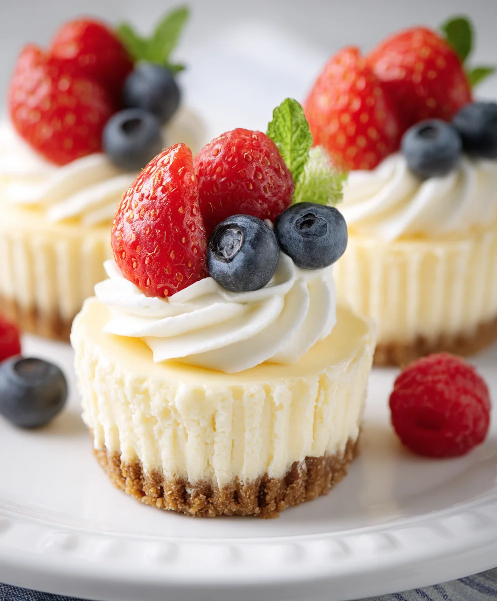 Best Mini Cheesecakes-Easy Delicious Recipe