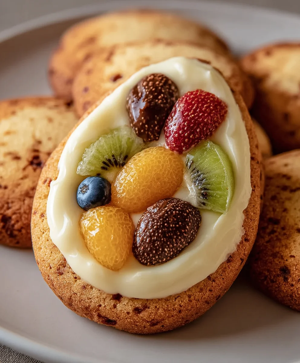 Easter Egg Fruit Cookies - Delicious & Fun Treats