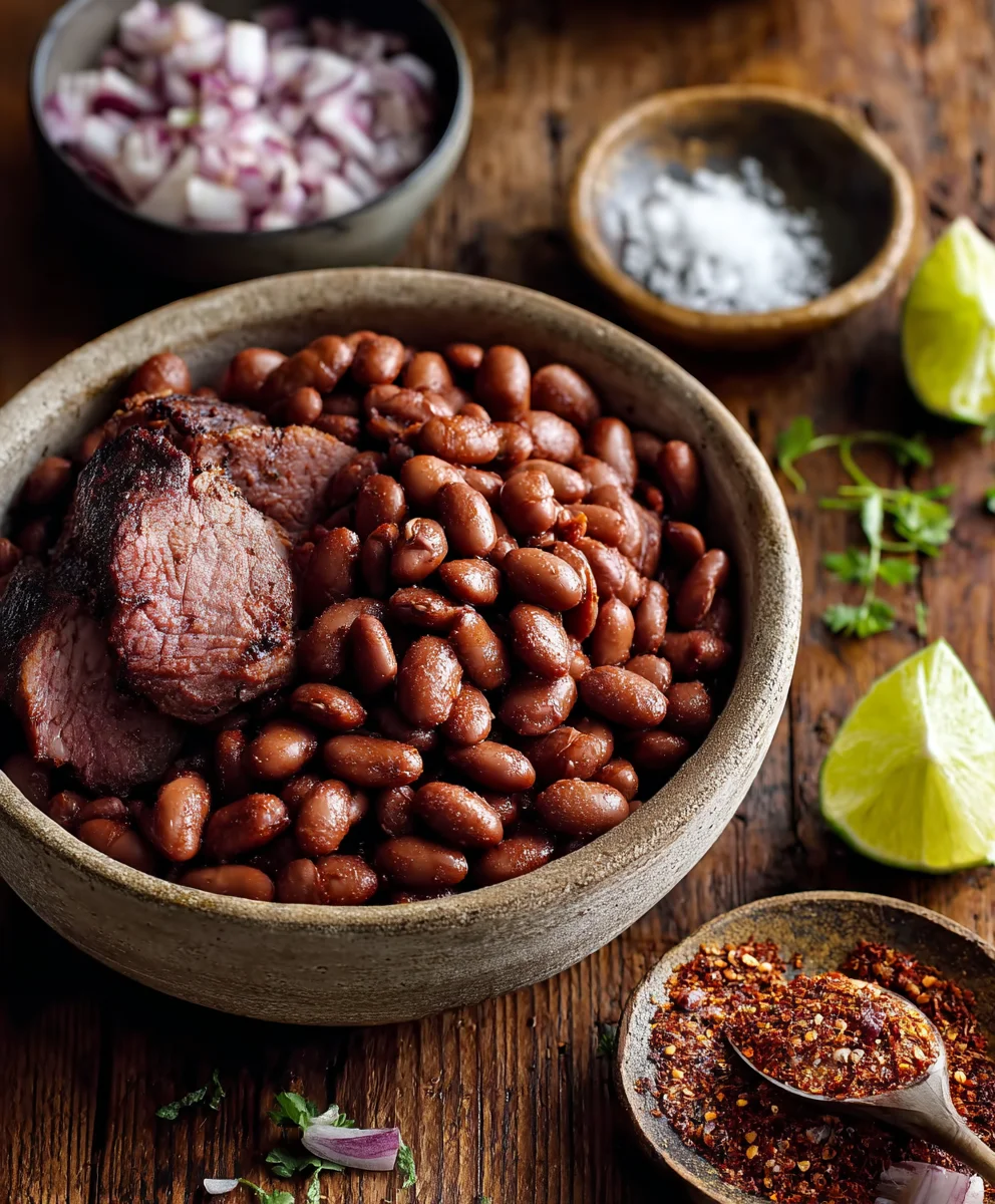 Santa Maria Pinquito Beans- Savory Beef & Spice