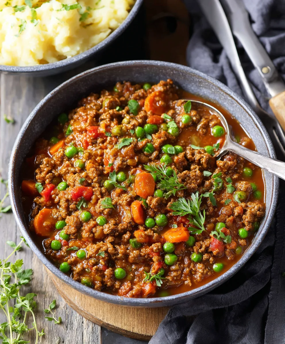 Easy Savoury Beef Mince Curry Recipe