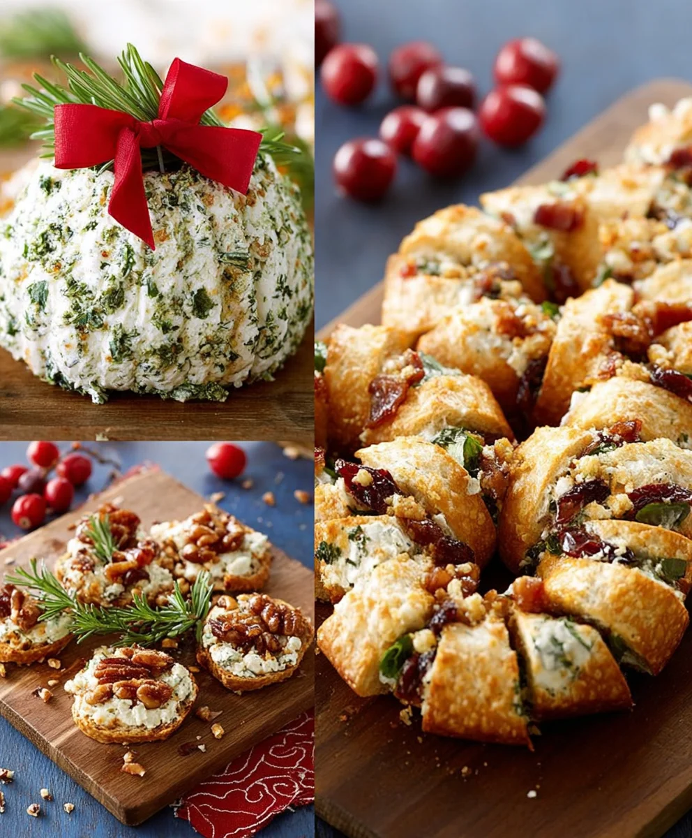 Easy Christmas Appetizers for a Crowd - Make Ahead Ideas