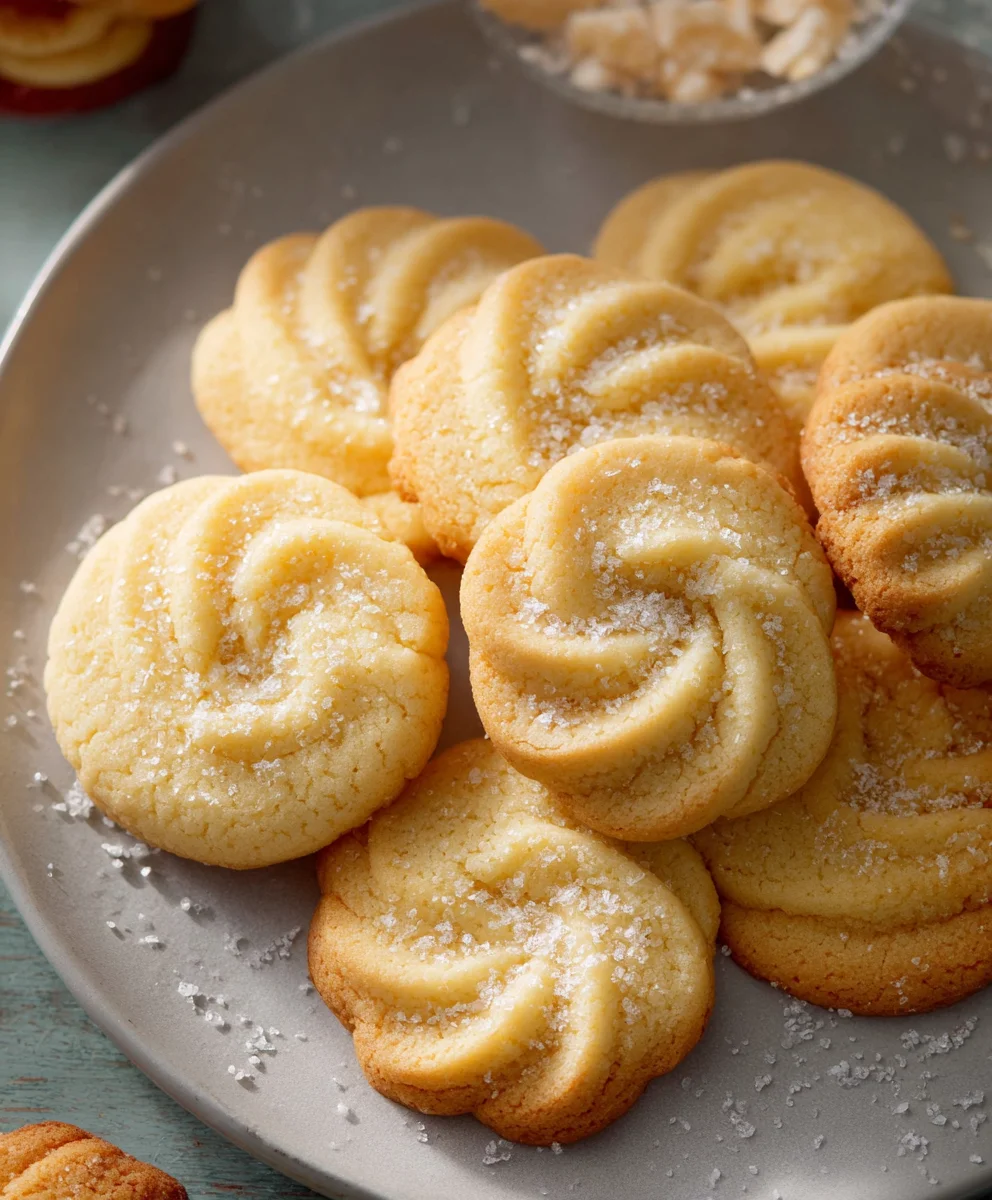 Melt-in-Your-Mouth Danish Butter Cookies Recipe