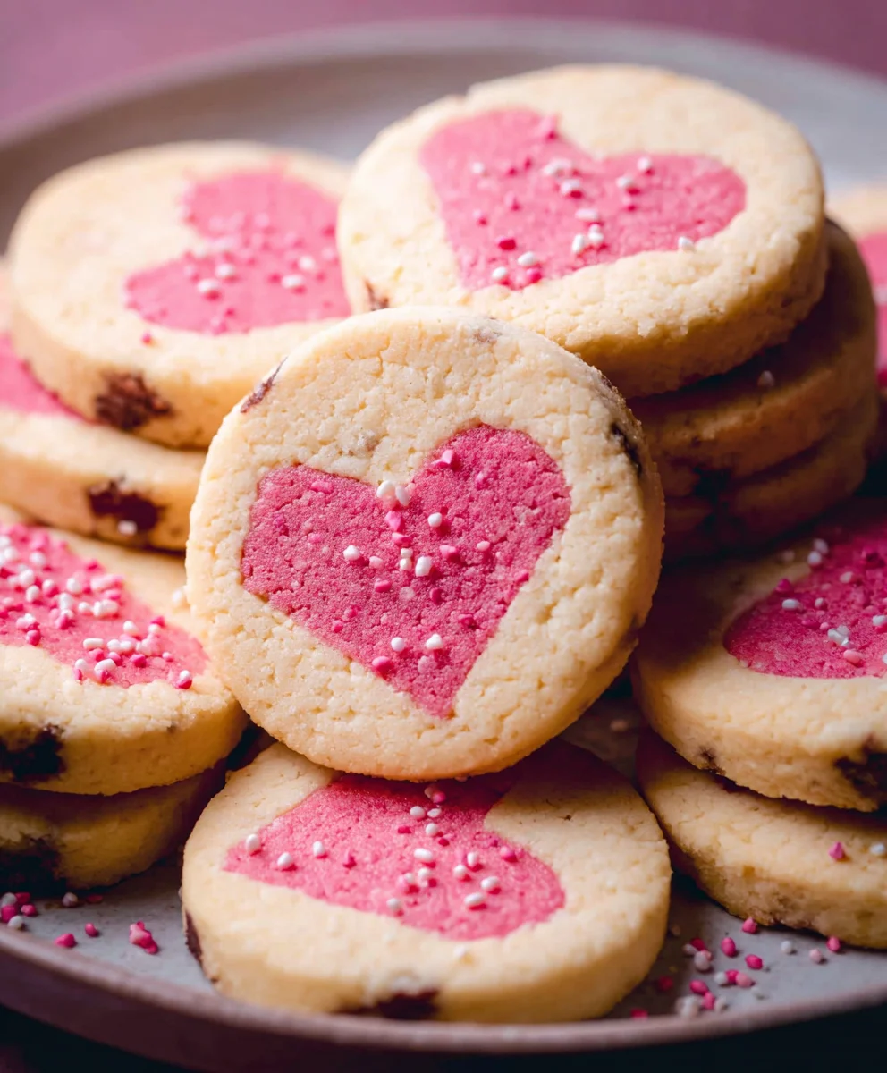 Easy Slice-and-Bake Valentine's Cookies-Non-Alcohol