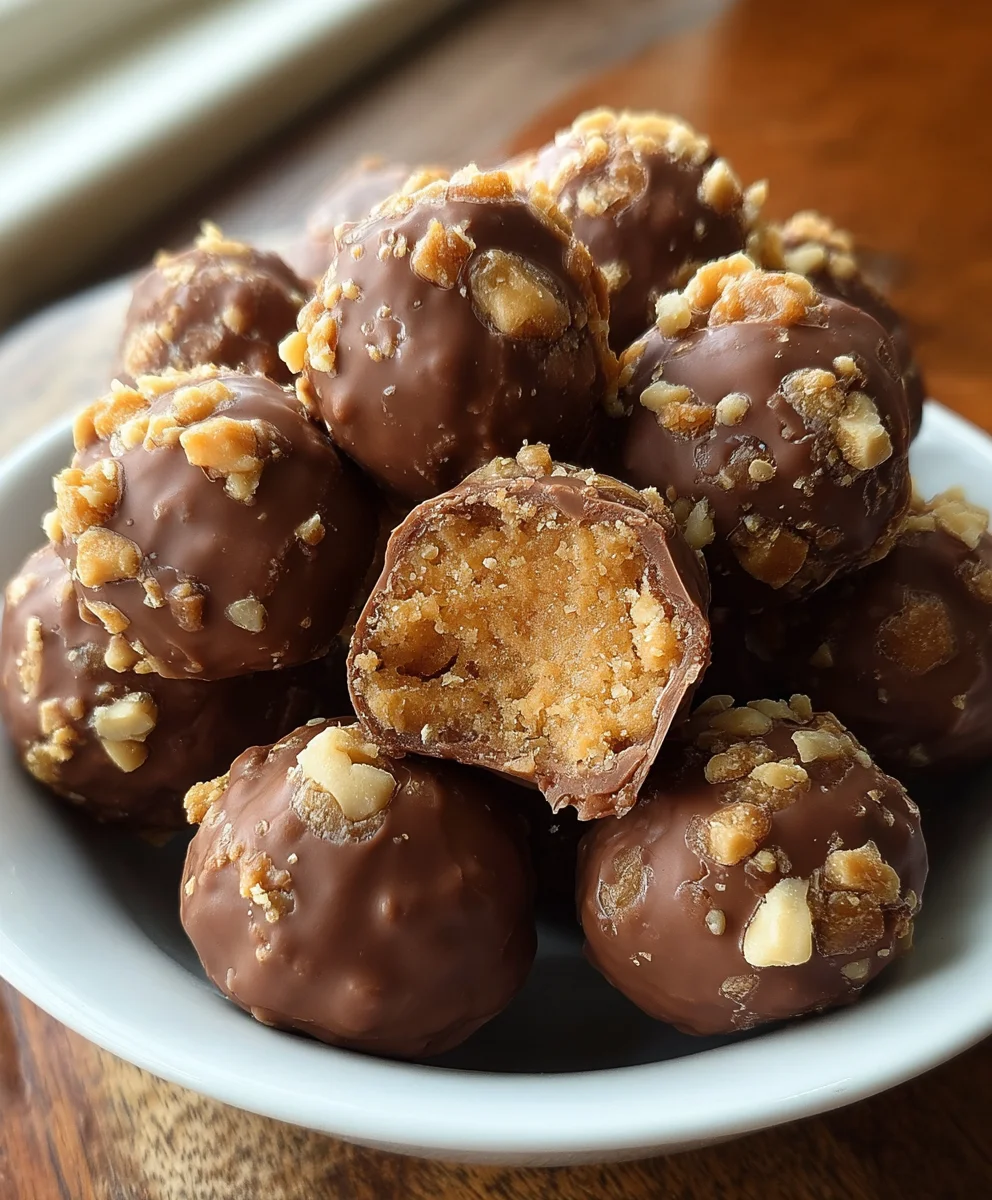 Easy Butterfinger Balls - Delicious No-Bake Treat