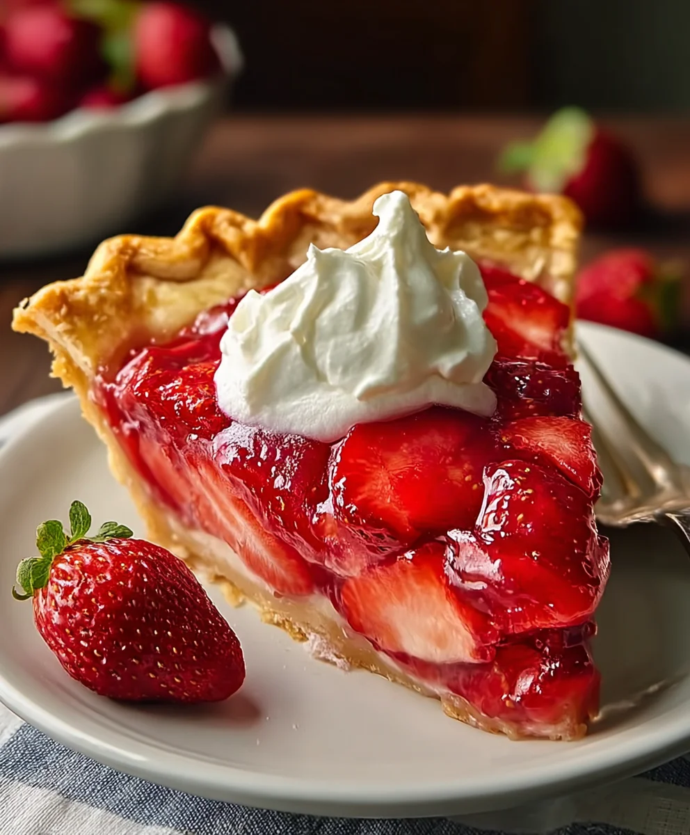 Best Strawberry Pie Recipe- Easy and Delicious