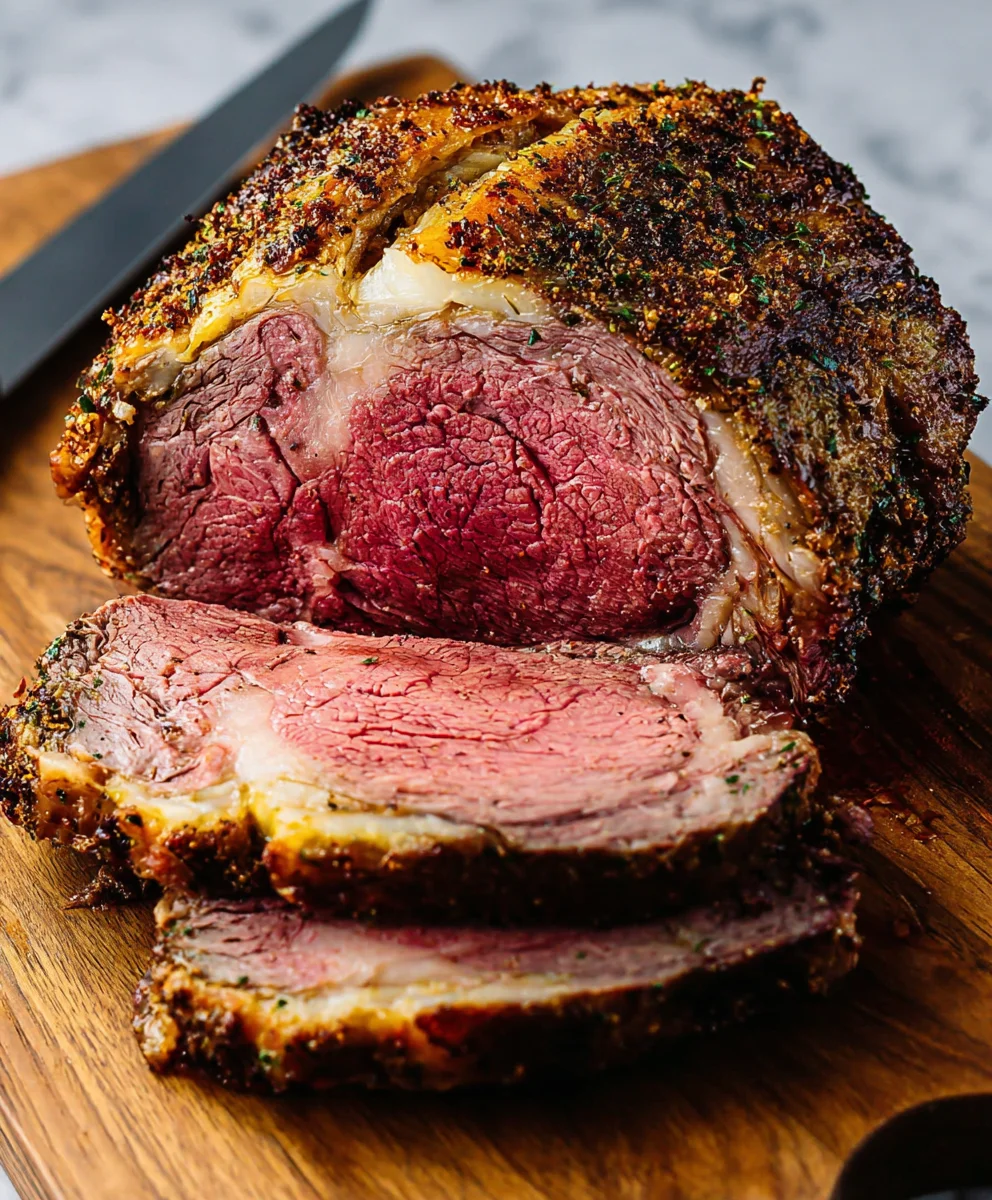 Best Prime Rib Garlic Herb Crust No Fail Recipe